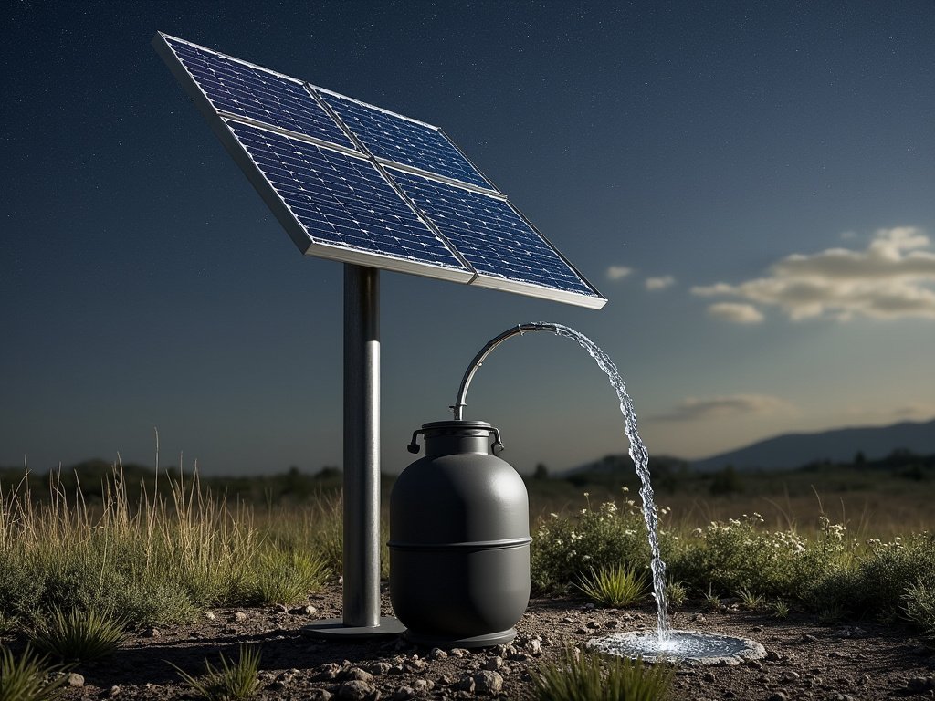 Como funciona la Bomba de Agua Solar